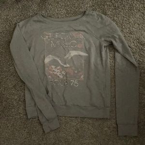 Grey crew neck